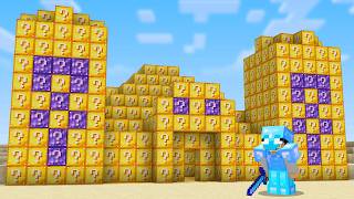 Minecraft, But Structures Are LUCKY!