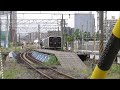 jr九州　817系v1505国分駅～鹿児島中央駅（6945m）　祇園之洲踏切　　撮影日2024 10 17