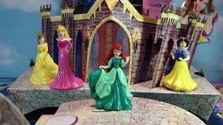Princess Pop Up Magic Castle Game with Belle Unboxing and Review