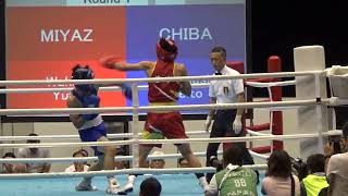 2019　IH　決勝　LW級　脇田夢叶　対　高橋麗斗　BOXING