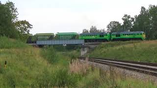 2M62u-0087 leaving Krustpils,09.09.2017 Nice Sound!