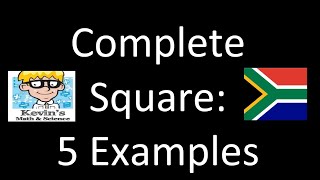 5) Completing square gr 11 | Intro