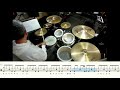 미리보기 봄비 동영상악보 이은하 황선하 드럼악보 드럼커버 drum cover drumsheetmusic drumscore