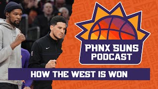 Who's the biggest threat to Kevin Durant, Devin Booker and the Suns in the West? | PHNX Suns Podcast