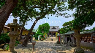 【葉山散歩】森戸神社（森戸大明神）へ［4K Japan］