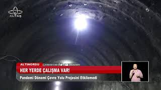 Çevre Yolunda Çalışmalar Hız Kesmeden Devam Ediyor l Ordu Altaş TV - 3 Haziran 2021