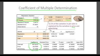 Multiple Regression Introduction (part 3 of 4)