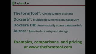 Complete a four-hour document in just 24 seconds, with no errors