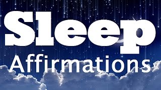 Sleep affirmations meditation, affirmations for sleep, sleep music, law of attraction