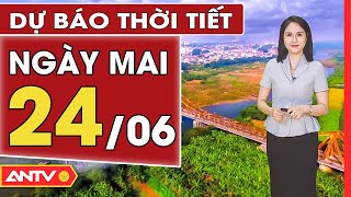 Dự báo thời tiết ngày mai 24/6: Hà Nội mưa to và dông, Nam Bộ nắng gián đoạn | ANTV
