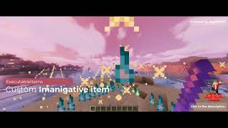 Custom Imaginative Item | ExecutableItems | Minecraft