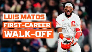 Every Angle of Luis Matos' Extra-Innings Walk-Off | San Francisco Giants Highlights