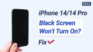 How to Fix iPhone 14/14 Pro Black Screen of Death (2023)