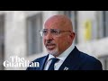 Nadhim Zahawi: UK should lead move from pandemic to endemic Covid