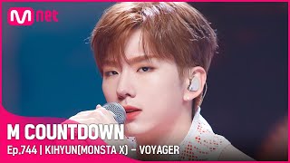 [KIHYUN(MONSTA X) - VOYAGER] Hot Debut Stage | #엠카운트다운 EP.744 | Mnet 220317 방송