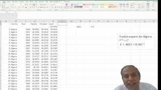 Single exponential smoothing using MS Excel