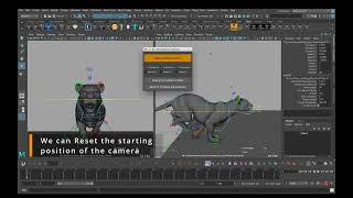 Python script for Animation in Maya: FD Tracking Camera v2