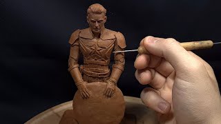 Sculpting Captain America In 'Sculpture Pro' Clay