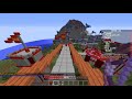 minecraft 競技拍cubewonders game03 友誼獨木橋 大家一齊跌落街