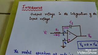 Integrator and Differentiator circuit | LIC  | Tamil