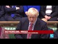 Brexit : Boris Johnson et Jeremy Corbyn devant la chambre des communes