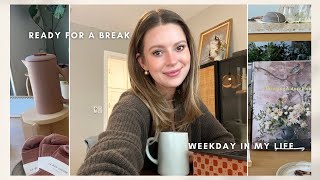 VLOG: I am kinda ready for a break (weekday in my life)