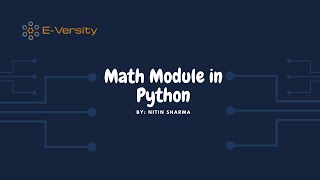 math module in python - #9 | python tutorial for beginners | math module in python