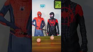 Apple Magic 🍎 🗡️ Spider-Man Venom 😂 funny Spider Slack Brazil apple slice TikTok video 2023 #shorts