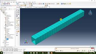 Analysis of RCC Beam with CFRP Wrapping in Abaqus