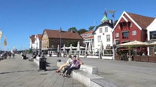 Exploring the Old Town of Stavanger Norway