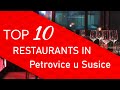 Top 10 best Restaurants in Petrovice u Susice, Czech Republic