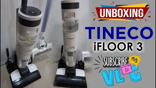 TINECO IFLOOR 3 (UNBOXING, ASSEMBLY, TRYING OUT FOR THE FIRST TIME!)