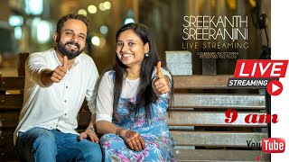 Sreekanth weds Sreeranjini Wedding Ceremony Live Stream