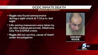 Oklahoma County Detention Center inmate dies after being found unresponsive