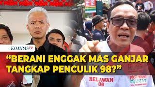 Relawan Prabowo Tantang Ganjar: Berani Tangkap Aktor Penculikan 98?