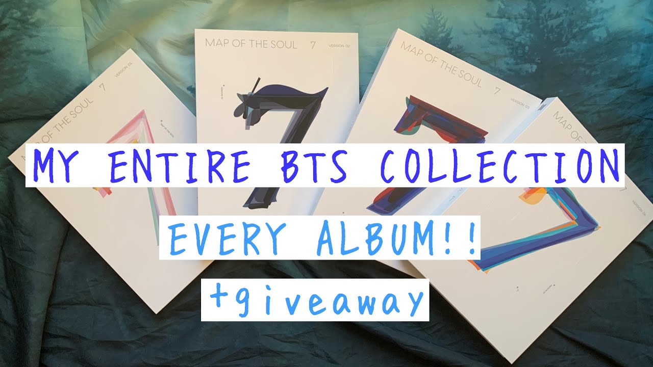 I Have EVERY BTS Album?! My ENTIRE Bts Collection! (albums, Photocards ...