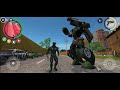 New Update Police Green Transformer Car Buy Rope Hero | Rope Hero:Vice Town