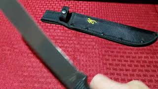 Awesome browning camp knife,