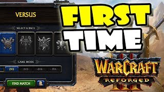 My First Experience with Warcraft 3 Reforged Beta