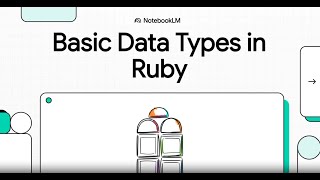 Ruby Basics: Understanding Data Types in 7 Minutes #programming #rubyprogramming