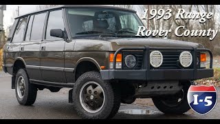 1993 Range Rover County is LIVE on Bring a Trailer | I-5 motors