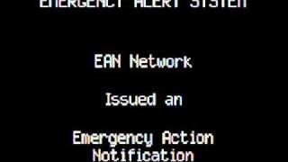Emergency Alert System Nuclear Bomb Attack