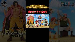 【一番くじ】3/1発売予定！ロジャー海賊団〜伝説の海賊〜全ラインナップ #onepiece #ワンピース #フィギュア #shorts