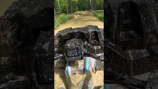 2023 Highlifter 850 eating 🍽️. #sportsman #mudding #atv #polaris