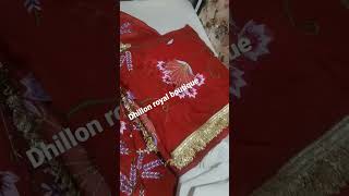 ਜਾਗੋ special designer suit ready today by dhillon royal boutique 8558000935#viral #shorts #trending