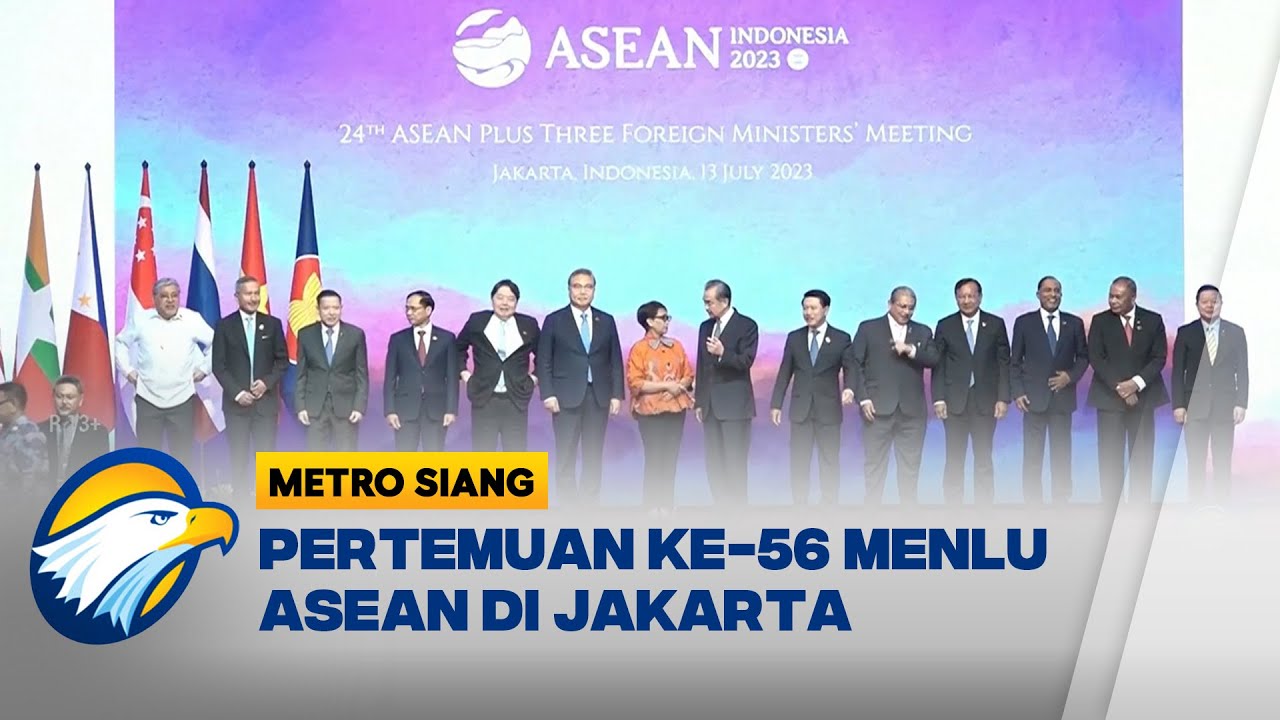 Pertemuan Menlu ASEAN Dan Diplomat Asia - YouTube