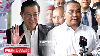 Kita Tunggu Guan Eng Pula; Pendakwaan Sanusi Tiada Kaitan Dengan Kerajaan #MGFlash