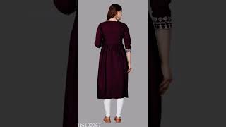 Anarkali rayon kurti #kurti #meesho #onlineshopping #tremdingshorts #suitable suita# #calmdown