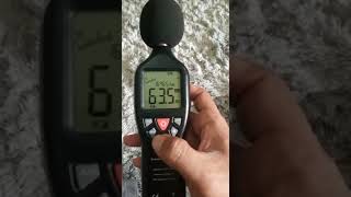 cara menggunakan sound level meter