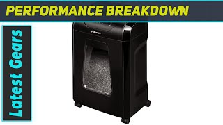 Fellowes 10-Sheet Micro-Cut Microshred Shredder: The Ultimate Office Shredder!